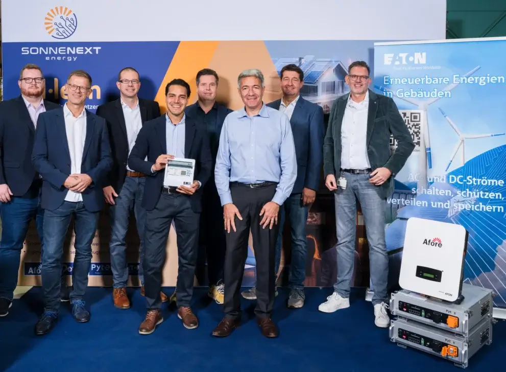 Eaton zu Gast bei der SonneNext energy